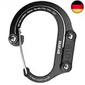 Produktbild: GEAR AID HEROCLIP Karabiner Medium - Doppelkarabiner drehbar - Haken für