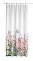 Produktbild: Fertigschal Evi Blumen rosa BxH 135x245cm verdeckte Schlaufen halbtransparent