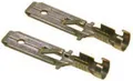 Produktbild: LAPP 63501022 Flachstecker Steckbreite: 6.3 mm Steckdicke: 0.8 mm 180 ° Unisoliert Metall 100 St.