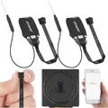 Produktbild: Somikon Knopfkamera WLAN: 2er-Set WLAN-Full-HD-Micro-Einbau-Kameras mit App