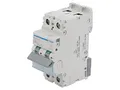 Produktbild: NDN225 Überstromschalter 230/400VAC lNenn: 25A Pole: 2 Charakt: D 10kA HAGER