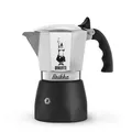 Produktbild: Bialetti New Brikka Espressokocher Schwarz Aluminium für zwei Tassen Camping