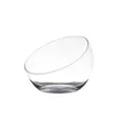 Produktbild: Hakbijl Glasschale Innis mit schrägem Rand H. 10cm D. 12,5cm Glas