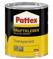 Produktbild: Pattex Kraftkleber Transparent 650g Dose Kontaktkleber Alleskleber extrem stark