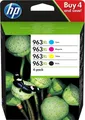 Produktbild: HP 963XL - 4er-Pack - Hohe Ergiebigkeit - Schwarz, Gelb, Cyan, Magenta