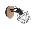 Produktbild: Just Light. Jaro Wandleuchte Wandlampe Wandleuchte Metall schwarz 21 x 28 cm