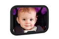Produktbild: Altabebe (AL1104) 360° Baby Autospiegel - 100% Bruchsicherer Rücksitzspiegel - Baby Erstausstattung & Auto-Zubehör - Anpassbar - Geeignet für alle Kopfstützen