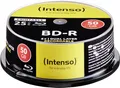 Produktbild: Intenso - 25 x BD-R - 50GB 6x - bedruckbare Oberfläche - Spindel (5101124)