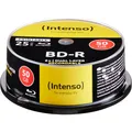 Produktbild: Intenso 1x25 BD-R 50GB printable 6x Speed, Cakebox (25x) (5101124)