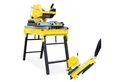 Produktbild: BAMATO Steintrenner STRM-355 Steintrennmaschine 2,2 kW 350mm Diamanttrennscheibe 230V, 45° schwenkbar, 120mm Schnitthöhe, Steinsäge, Kühlung, Fahrwerk