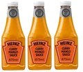 Produktbild: 3x Heinz Curry Mango,Würzige Sauce mit kühlenden Mango- und Aprikosennoten 875ml