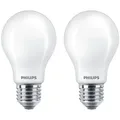 Produktbild: 2er Spar-Set PHILIPS E27 LED Lampe leistungsstark 10,5W wie 100W warmweisses blendfreies Licht