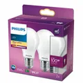 Produktbild: 2er-Set Philips Classic LED Birne 10.5W warmweiss E27 8718699763695