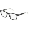 Produktbild: Converse CV5093 Unisex-Brille inkl. Gläser Vollrand Quadratisch Propionat-Gestell 53/17/145, schwarz