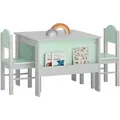 Produktbild: SoBuy Kindersitzgruppe, Grau, Holzwerkstoff, Holz, 60x60x48 cm, Schlafzimmer, Nachttische