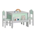 Produktbild: SoBuy Kindertisch mit Stühlen Kindersitzgruppe Kinder Tisch Stuhl Set KMB88-HG