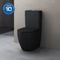 Produktbild: doporro Spülrandloses WC mit Spülkasten Stand-Toilette WC-Sitz S179-Neu