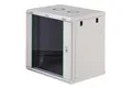 Produktbild: DIGITUS Soho Wandgehäuse RAL7035 DN-19 12-U-EC Netzwerkschränke Soho
