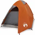 Produktbild: vidaXL Kuppel-Campingzelt 2 Personen Orange Wasserdicht
