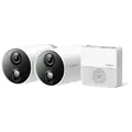 Produktbild: TP-Link Tapo C400S2 Smart Wireless Security Camera System FHD 1080p IP65 White 2er Set v1.0