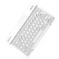 Produktbild: FINTIE Ultradünn Bluetooth Tastatur mit deutschem Layout QWERTZ für iPad Air/Pro/Mini/iPad 10.9/10.2/9.7/iPhone/Samsung/Android, Weiß