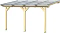 Produktbild: Skanholz Terrassendach Andria, BxT: 434x250 cm, Bedachung Doppelstegplatten, Leimholz