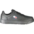Produktbild: Stylischer schwarzer Herrensportschuh mit Logo und Schnürsenkeln - Schwarz - 44