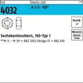 Produktbild: 100er PACK(Stk) BUFAB 004032920009040000 Sechskantmutter ISO 4032 M 4 A 2