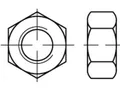 Produktbild: 100 x Sechskantmuttern, ISO-Typ 1 ISO 4032 A 2 M 4 A 2 VEK, CAB FASTENING