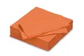 Produktbild: Servietten aus Papier 33x33cm 50 Stück - FARBAUSWAHL in 25x25/33x33/40x40cm - Einweg Tischservietten 2-lagig - Einfarbige Papierservietten für Hochzeit, Geburtstag und Alltag - Orange