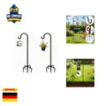 Produktbild: Schäferhaken 120 Cm Metall Haken 5 Zapfen Basis Schwerlast