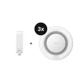 Produktbild: Aqara Starter Set - mit Hub M100 und 3 Rauchwarnmeldern