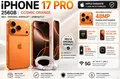 Produktbild: 📱 Apple iPhone 17 Pro 256GB Telefon Smartphone Handy Mobile Cosmic Orange 🔥NEU