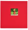 Produktbild: Goldbuch Fotoalbum Bella Vista rot 30x31cm 27890 - 60 weiße Seiten