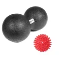 Produktbild: Sporttrend 24® Faszienball Duoball 12cm + ø 7cm Massageball Igelball | Massage
