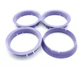 Produktbild: 4x Zentrierringe Lila 64,0 - 60,1 Opel 64 0 auf 60 1 ´ / 64,0 mm - 60,1 mm
