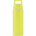 Produktbild: Sigg - Edelstahl Trinkflasche - Shield ONE Ultra Lemon - Für Kohlensäurehaltige Getränke Geeignet - Auslaufsicher - Federleicht - BPA-frei - Outdoor & Fitness - helles Zitronengelb - 0,75L