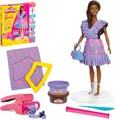 Produktbild: Play-Doh Barbie Rüschen Zöpfe Puppenset Kinder Kreativ Spielset Set Fantasie