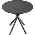 Produktbild: HOMCOM Dining Table Spanplatte Stahl 80L x 80B x 75H cm Schwarz