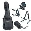 Produktbild: Konzertgitarre Zubehör-Kit: Gigbag, Stimmgerät, Gitarrenständer, Nylongurt