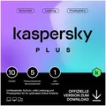 Produktbild: Kaspersky Plus (1 User, 10 Geräte/User, 12 Monate) (KL1042GDKFS-P-ESD)