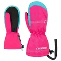 Produktbild: Reusch Skihandschuhe Maxi R-TEX XT Mitten mit aufgedrucktem Markenlogo und -schriftzug rosa 5-6 Jahre