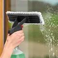 Produktbild: Bosch Home and Garden 2x Große Ersatz Mikrofasertücher Fenstersauger Zubehör Weiß (F016800551)
