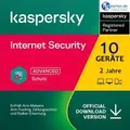 Produktbild: Kaspersky Internet Security 2026, 10 Geräte - 2 Jahre, Download