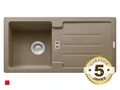 Produktbild: Franke Strata STG 614 Cashmere Fragranit Küchenspüle Spülbecken Grau Auflage