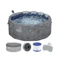 Produktbild: Bestway Whirlpool Bestway LAY-Z-SPA Whirlpool Carrara AirJet mit App-Steuerung, Schaumst