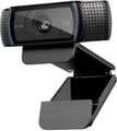 Produktbild: Logitech C920 HD PRO Webcam, Full-HD 1080p, 78° Sichtfeld, Autofokus, Schwarz