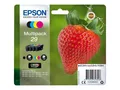 Produktbild: Original Epson C13T29864012 / 29 Druckerpatronen Multipack (Schwarz,Cyan,Magenta,Gelb)