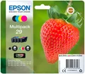 Produktbild: EPSON XP332 XP455 Multipack Erdbeere, Original Tintenpatrone mehrfarbig (C13T298
