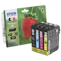 Produktbild: Original Epson Patronen T2986 Kombipack schwarz cyan magenta gelb C13T29864012